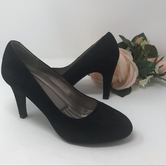 EasySpirit Women’s Heel’s Shoes Suede Black W - Picture 4 of 8